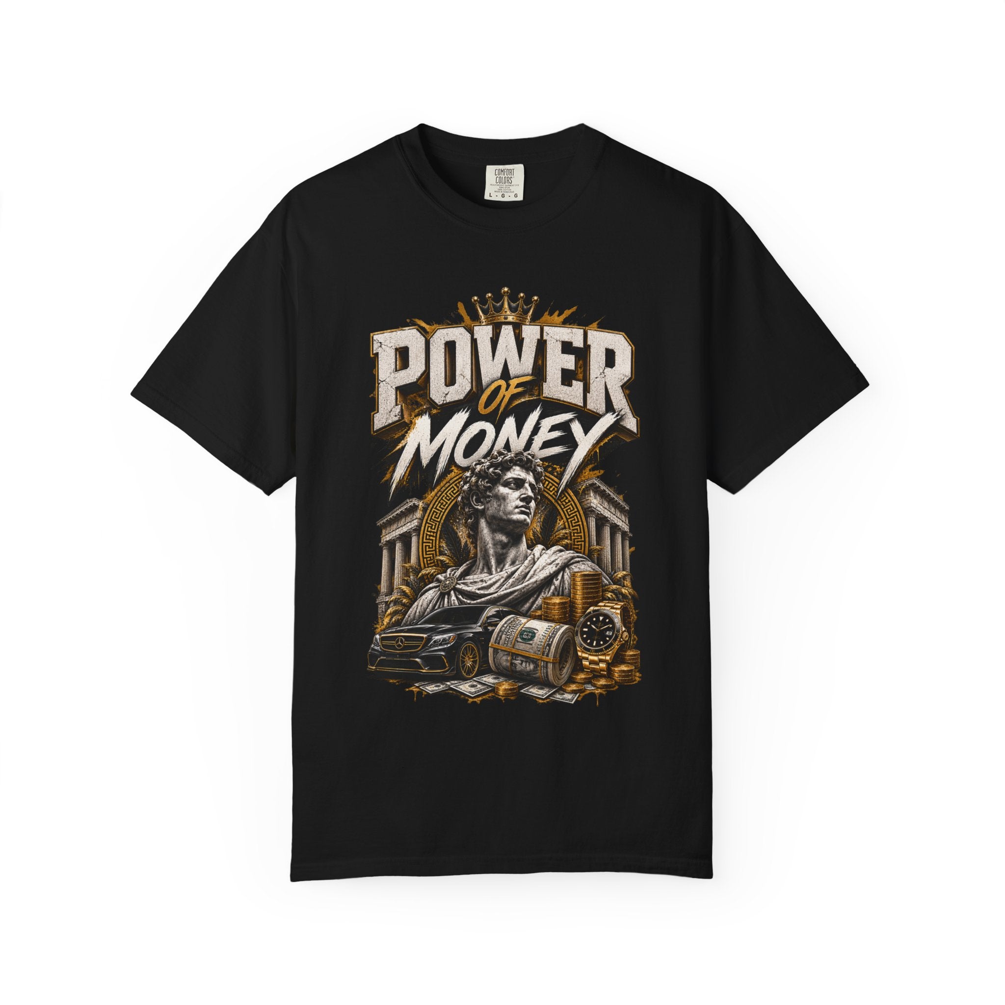 Power of Money Graphic T-Shirt