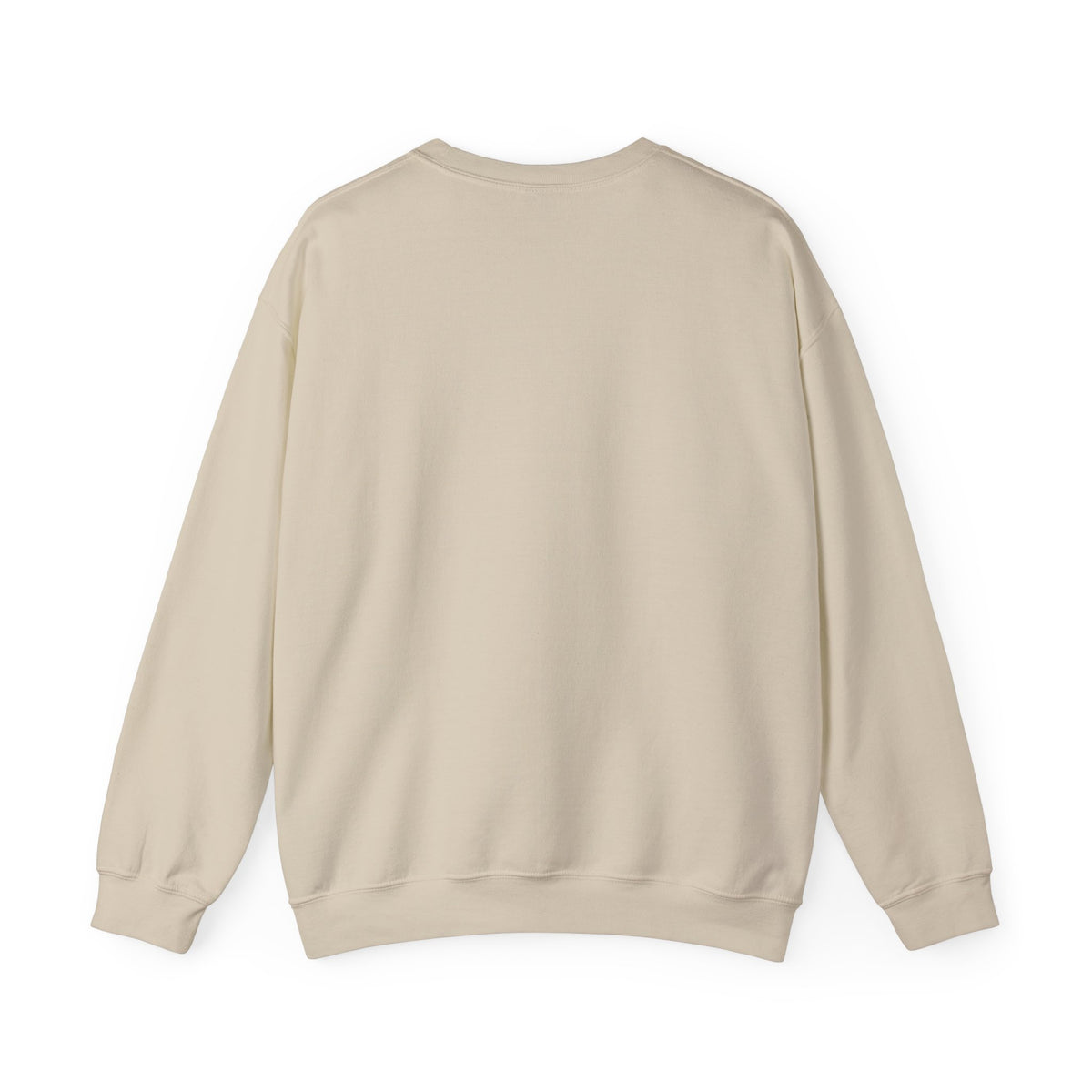 Power of Money Crewneck Sweatshirt — Vintage Statue & Bank Graphic