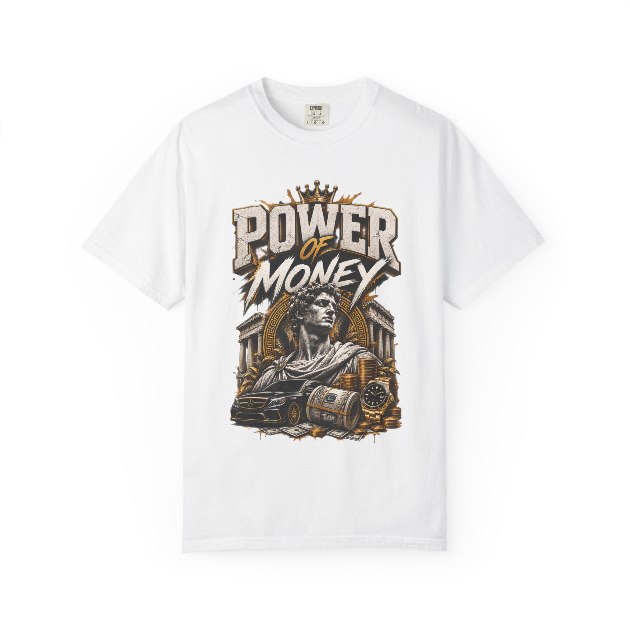 Power of Money Graphic T-Shirt