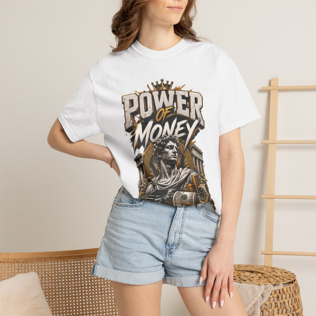 Power of Money Graphic T-Shirt