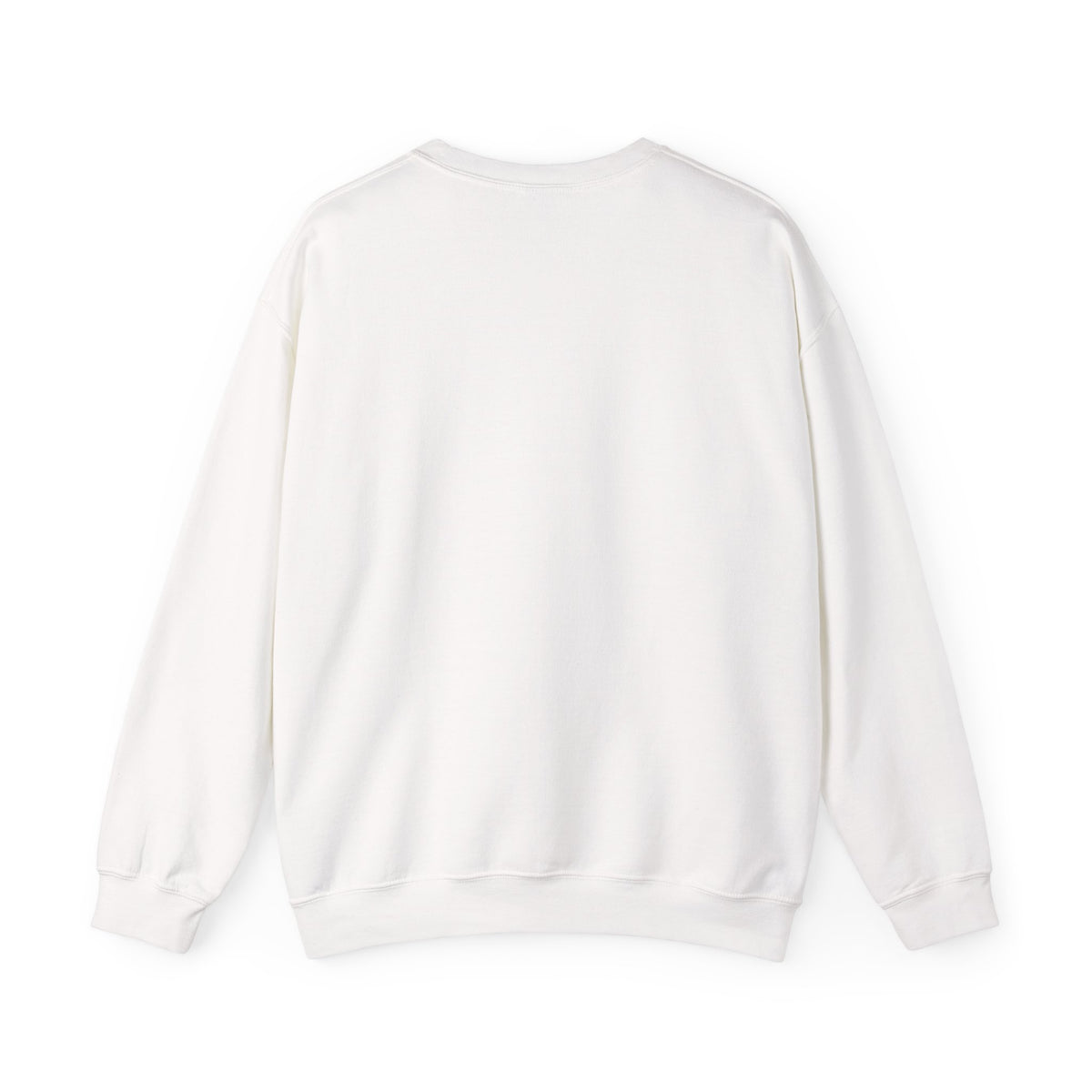 Power of Money Crewneck Sweatshirt — Vintage Statue & Bank Graphic
